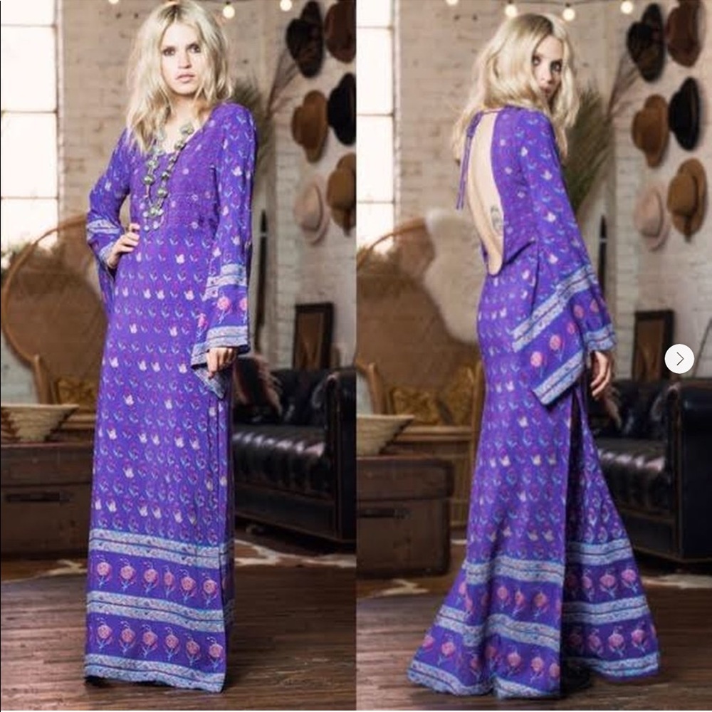 🌸SPELL🌸 Bohemian Royale maxi dress M